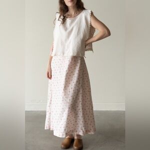 VTG Linen Keepsake Tie Tank